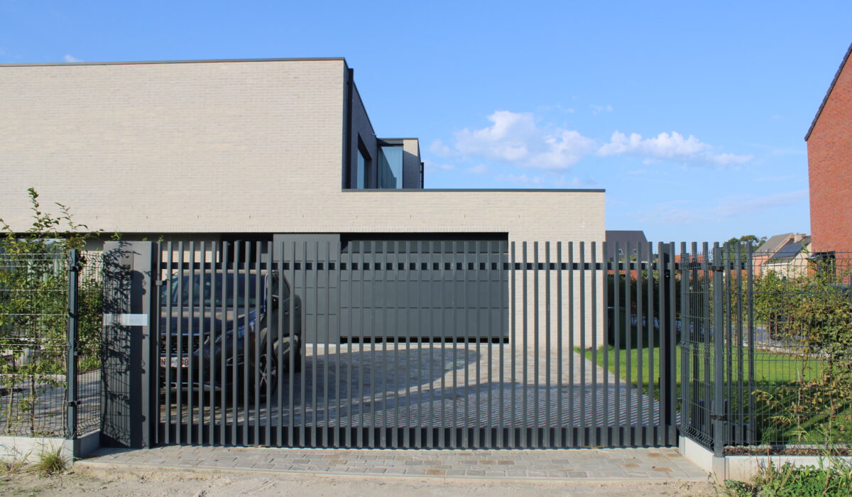 Aluminiu rolpoort schuifpoort hek